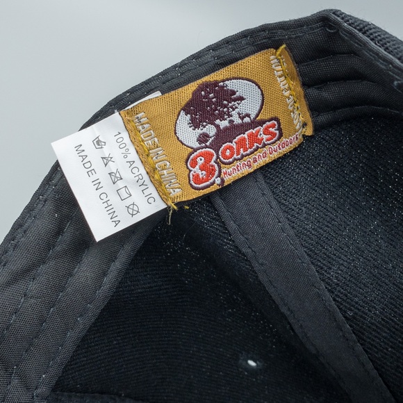 ‼️SOLD‼️ 3 Oaks Embroidered Bass “Shut Up and Fish” Baseball Hat - Adjustable - Picture 11 of 11